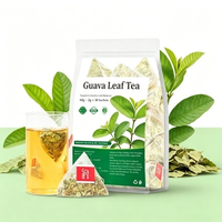 BORUN OEMODM Thé aux feuilles et fleurs de goyave 60g (2g*30 sachets) Détoxifiant, soulage la diarrhée, contrôle la glycémie et abaisse les lipides sanguins