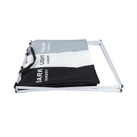Sac de salle de bain pliable portable étanche en gros d'usine panier de rangement en tissu sale panier à linge