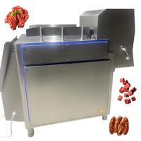 Machine de découpe de poisson et de viande frais économe en énergie nouvelle condition coupe de poulet et trancheuse de viande Cube de découpe Cube de découpe de viande