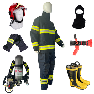 Équipement de protection ignifuge haute visibilité en Nomex/Kevlar pour la lutte contre les incendies dans le secteur pétrolier et gazier - Product Image 1