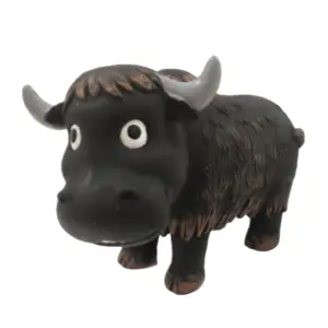 Latex écologique non toxique pour <span class=keywords><strong>enfants</strong></span>, jouets animaux d'apprentissage Yak du Tibet - Product Image 1