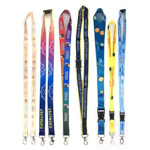 Dye Sublimation <b>Polyester</b> Keychain <b>Lanyard</b> Neck <b>Lanyard</b> Strap With Logo Custom <b>Polyester</b> <b>Lanyard</b> - Product Image 2