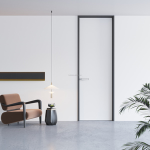 Puerta <span class=keywords><strong>de</strong></span> placa <span class=keywords><strong>de</strong></span> aluminio DIY moderna personalizable, <span class=keywords><strong>puertas</strong></span> <span class=keywords><strong>de</strong></span> aluminio comerciales para <span class=keywords><strong>fachadas</strong></span> oscilantes interiores, escaparate para dormitorio y hogar - Product Image 1
