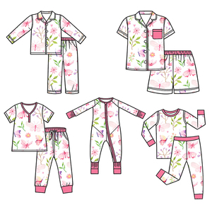 Kerui Organik Noel Bebek Pijama Takımı Unisex Çocuklar İçin Bambu 2 Parça Uyku Tulumu Çevre Dostu Bebek Giyim Setleri - Product Image 5