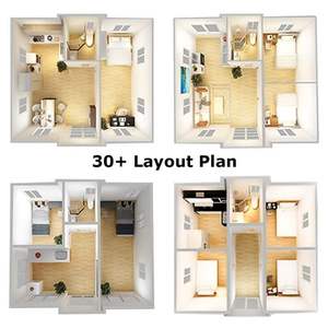 Maison Conteneur de Luxe Personnalisée Complète 40 pieds Entièrement Meublée 3 Chambres Design Moderne - Product Image 6