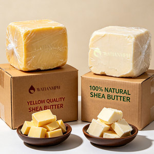 Fournisseur en gros de beurre corporel naturel 1 kg, beurre de karité brut non raffiné pur jaune d'Afrique de l'Ouest pour les soins de la peau et les crèmes pour les mains - Product Image 3