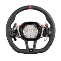 Volant en cuir pour BMW Série 3 Série 5 pour M3 M4 M5 M6 F30 F10 F15 F36 F01 F20 F22 F25 F31 F32 E70 E71 E90 X6
