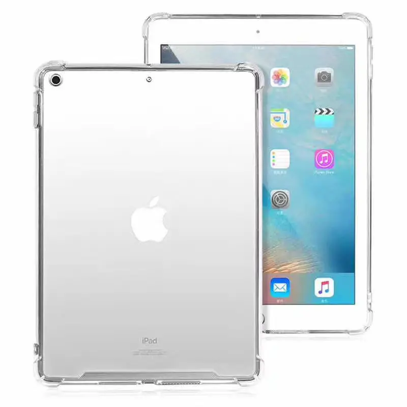 Acrylic TPU Shockproof Case Cover For iPad 10.2 Inch 2019、For 9.7 Inch Case、For iPad Air Case