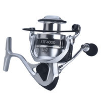 Reel Pancing Laut Spinning Rod Jangkauan Jauh Grosir Khusus, Cup Line Tipis, Konstruksi Mulut Miring, Reel Pancing Logam untuk Danau 5.1:1