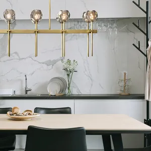Moderne kristall-molekulare kronleuchter Deckenbeleuchtung für Wohnzimmer Schlafzimmer Esszimmer Küche Insel Foyer Lobby