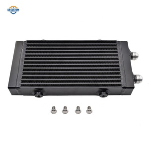 Phổ AN10 7/8-14 UNF nhôm nhỏ kép vượt qua thanh và tấm dầu mát trao đổi nhiệt - Product Image 2