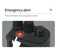Walkie Talkie ETMY ET-538 de Largo Alcance de 5 km, Impermeable IP68, 12 W, FCC CE, VHF UHF, Radio de Dos Vías de Emergencia para Construcción al Aire Libre
