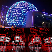 Lumières LED de pixels programmables, lumières LED de pixels, lumières d'entrée de boîte de nuit