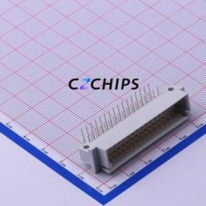 86094327313755ELF Board-to-Board & Backplane Connector Bent Lead Through Hole,P=2.54mm Connector 32P 2.54mm Right Angle Insert 2 - Product Image 2