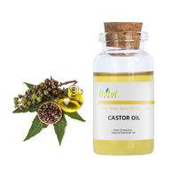 Huile de ricin 100 % naturelle, pure, biologique, pressée à froid, de bonne qualité, huile de base pour la croissance des cheveux et les soins de la peau, 1 kg en vrac, OEM/ODM