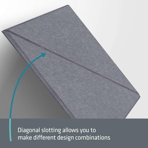 Vật nuôi cảm thấy gạch ốp tường 12 cái bảng thông báo với có thể tháo rời dính tabs cho nhà trường văn phòng tường - Product Image 6