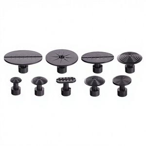 Extracteur de bosses de <span class=keywords><strong>voiture</strong></span> en PVC avec 9 ventouses spéciales pour tôles métalliques, capuchons de traction noirs - Product Image 1