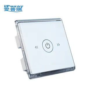 High Quality Delay Off Switch Smart Glass Screen Touch Switch For 1 Load 2000W OEM ODM Service Customization Timer Control