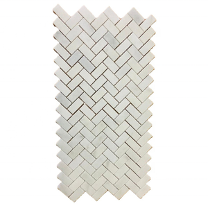 Azulejos de mosaico de mármol blanco, vetas grises, diseño moderno, directo de fábrica, profesional para cocina, baño, suelo, decoración de pared - Product Image 6