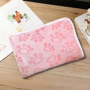 All Season Portable Dog <b>Blanket</b> with Smooth Flannel Surface and <b>Warm</b> Fleece Lining for Comfort - Product Image 5