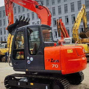 HITACHI เครื่องจักรตีนตะขาบมือสองเครื่องขุดดิน7ตัน ZX70ใช้ ZX70 - Product Image 1