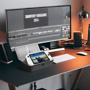 Étui de transport rigide en EVA noir imperméable de remplacement pour la console de jeu portable Logitech <span class=keywords><strong>G</strong></span> <span class=keywords><strong>Cloud</strong></span> - Étui uniquement - Product Image 4