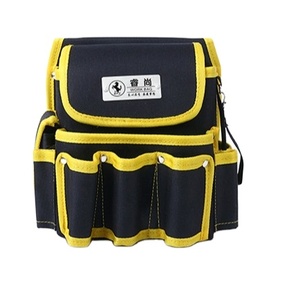 PLAYMAX Multifunctional Portable <b>Electricians</b> <b>Tool</b> <b>Kit</b> Multi-pocket Waterproof <b>Tool</b> Bag Waist Pack Buckle Closure High-Capacity - Product Image 5
