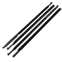 Bande d'étanchéité pour vitre latérale de voiture Bande d'étanchéité en caoutchouc pour Toyota Land Cruiser LC80