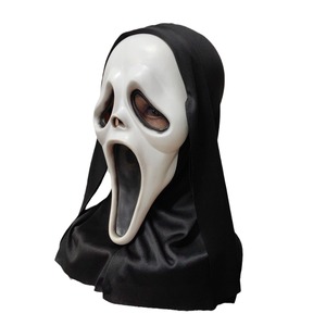 Máscara con Capucha <span class=keywords><strong>de</strong></span> <span class=keywords><strong>Scream</strong></span>, Material <span class=keywords><strong>de</strong></span> Emulsión, Disfraz para Fiesta <span class=keywords><strong>de</strong></span> Halloween, Estilo Terrorífico - Product Image 5