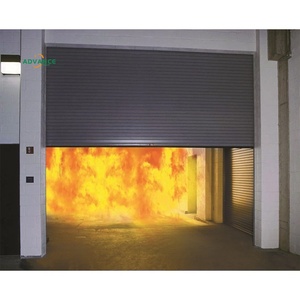 Portes Roulantes en Acier Ignifuge <span class=keywords><strong>de</strong></span> 2/3 Heures pour Entrepôt Industriel <span class=keywords><strong>Porte</strong></span> à Volet Roulant en Métal Coupe-Feu - Product Image 2