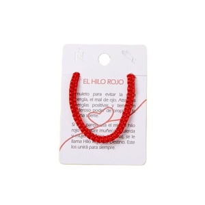 Pulsera Artesanal de Seda con Nudos Planos Trenzados, Brazalete de Moda con Dijes - Product Image 1