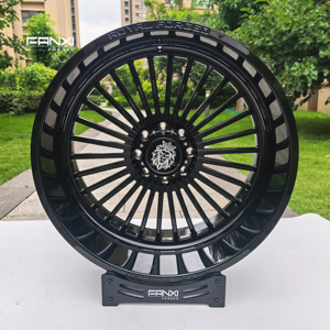 Rines Forjados 22x12 24x12 24x14 26x12 26x14 26x16 <span class=keywords><strong>8</strong></span> Birlos 8x6.5 8x180 8x170 6x5.5 para Chevy Silverado 1500/2500 GMC Sierra 1500/2500 - Product Image 2