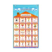 Artículos Populares: Material Didáctico de Inglés, Tarjetas de Gramática y Letras para Niños, Material de Tela