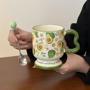High-quality Appearance Birthday Gifts Girlish Water <b>Cups</b> <b>Ceramic</b> Mugs Practical Office Breakfast Coffee <b>Cups</b> - Product Image 4