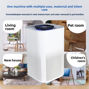 Purificateur <span class=keywords><strong>d</strong></span>'air intérieur silencieux à succès avec filtre HEPA, idéal pour les fumeurs, capable de purifier le formaldéhyde et les <span class=keywords><strong>odeurs</strong></span> - Product Image 4