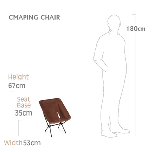 Sedia lunare pieghevole leggera portatile da esterno per la pesca in <span class=keywords><strong>spiaggia</strong></span>, campeggio, <span class=keywords><strong>disegno</strong></span>, Picnic - Product Image 4