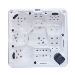 Piscina SPA in acrilico per giardino di villa, vasca idromassaggio esterna, bagno per 5 persone, certificata CE - Product Image 2