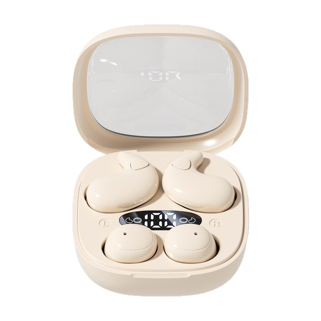 Custom-made Two-in-one Wireless Earbuds Invisible Noise-canceling Mini-sized Ultra-small Waterproof Voice Control Earphones
