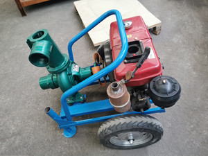Large Flow Mobile Irrigation Pump 8HP Single Cylinder Engine for Aquaculture Water Exchange and Field Transfer 8 Large Flow M - Product Image 4