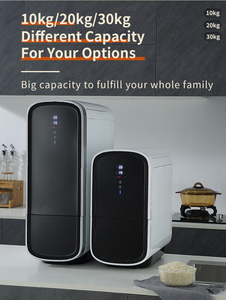 New Style Grain Cereal Dispenser Smart Rice Keep Refrigerated Storage Container Rice Dispenser