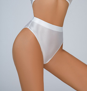 Tangas brillantes de cintura alta para mujer, lencería sexy, bragas, calzones, bikinis, pantys - Product Image 2