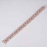 Pulsera de Oro Sólido de 14K con Esmeraldas Amarillas/Blancas/Rosas, Joyería con Diamantes Cultivados en Laboratorio para Mujer, Diseño Elegante y Lujoso, Certificado IGI
