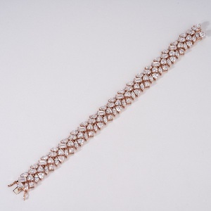 14K <b>Solid</b> <b>Gold</b> Emerald Bracelet for Women Lab Grown Diamond Jewelry with Elegant Design for Daily Wear & Special Occasions - Product Image 5