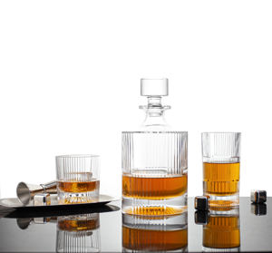 Carafe à <span class=keywords><strong>whisky</strong></span> écossais personnalisée avec logo, vente en gros, 1000 ml, en <span class=keywords><strong>verre</strong></span> cristal rond, pour vin, liqueur, cocktail - Product Image 6