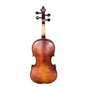 弦楽器レッドブラウンフレームメープルプロフェッショナルドイツブランドクエルダスパラボックスバイオリンセット