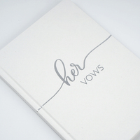 Couverture en papier spécial blanc à couverture rigide avec impression personnalisée et pages intérieures lignées un journal de commémoration des vœux d'amour de couple