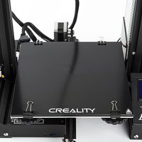 Plateforme de construction en verre trempé Creality Ender 3 avec cadre en acier pour Ender 3 et Ender 3 Pro