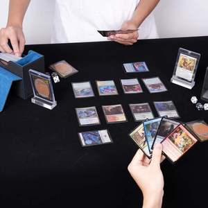    กล่องใส่การ์ดแบบซองเดี่ยวรุ่นใหม่ พร้อมใส่การ์ด Yu-Gi-Oh TCG UGS Commander ได้มากกว่า 120 ใบ ทำจากหนัง PU และที่ใส่ลูกเต๋าสำหรับเกมกระดาน - Product Image 6