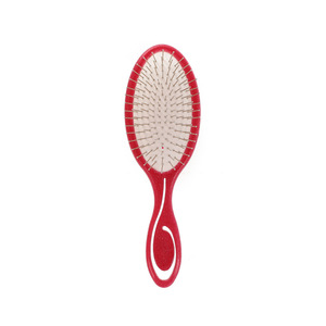 Peigne à cheveux ovale à paillettes, coussin en nylon, portable, pour usage général - Product Image 5