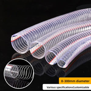 <span class=keywords><strong>Tuyau</strong></span> flexible en PVC renforcé de fil d'acier Lianku, haute pression, durable, <span class=keywords><strong>diamètre</strong></span> intérieur 160-170-180 mm, pour <span class=keywords><strong>aspiration</strong></span> d'eau industrielle - Product Image 6